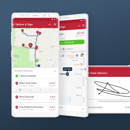 Auto-Wares iphone application