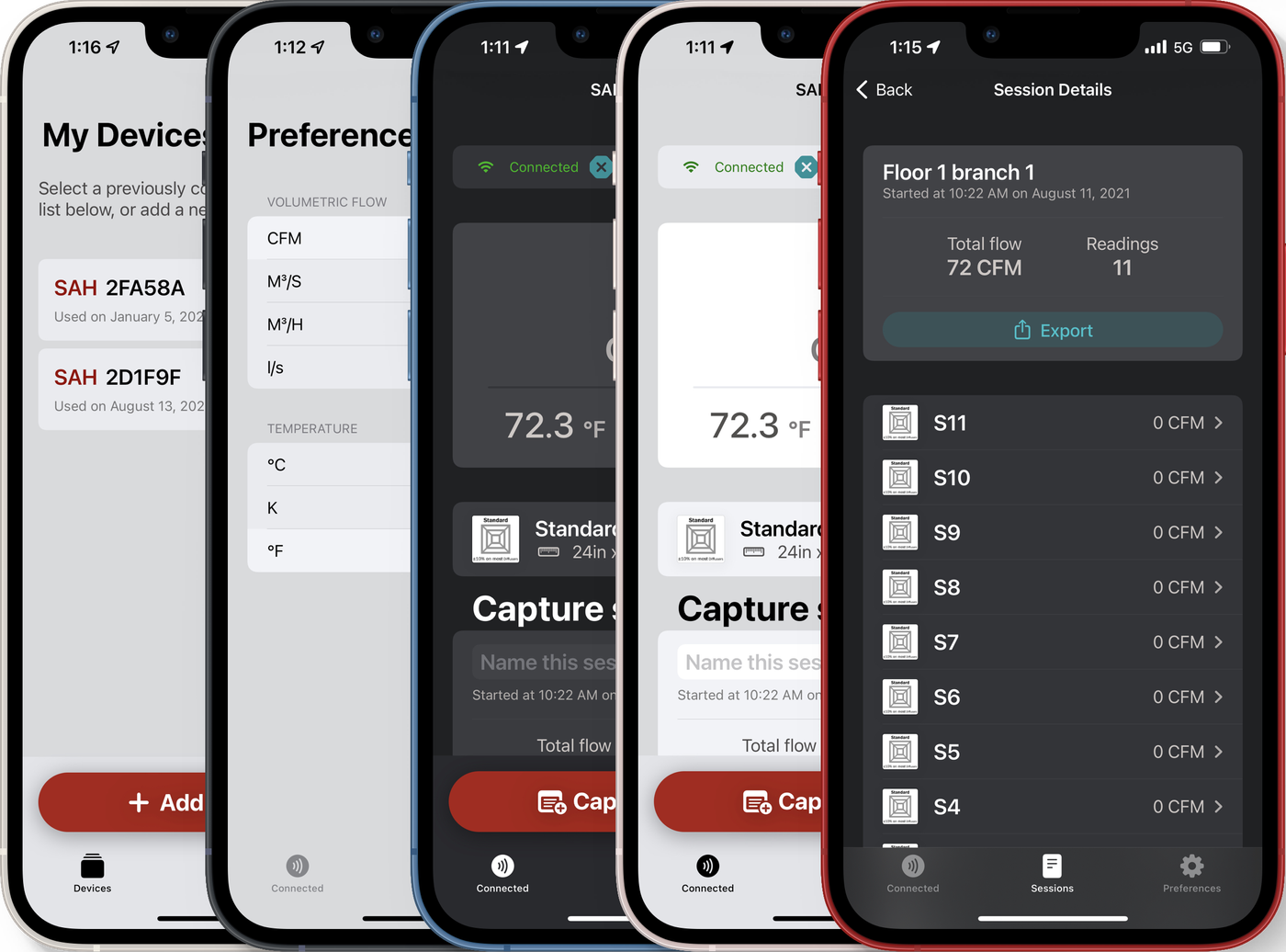 Dwyer iphone application on phones