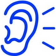 listening ear icon
