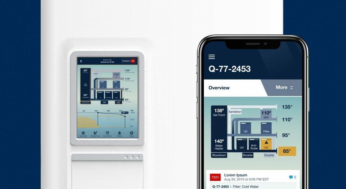 Mobile application screens
